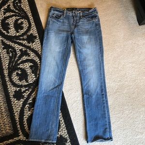 J. Crew Blue Straight Leg Jeans